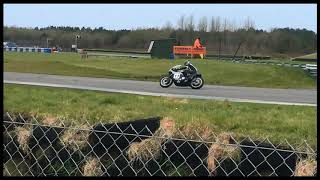 Classic Bike Parade at Pembrey - Phil Landeg 1st April 2018