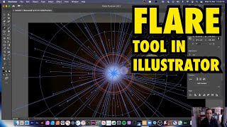 How To Flare Tool In Illustrator Tutorial For Beginners