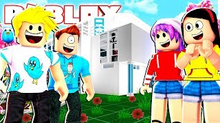 I Built Cookieswirl A Barbie Mansion In Roblox Bloxburg Roleplay - gamer chad cookie swirl c roblox