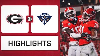 SEC Football: Georgia vs. UT-Martin Highlights