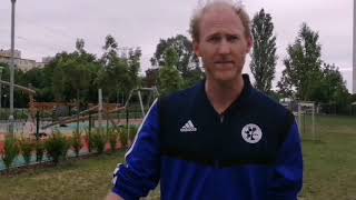 Buda Juniors FC: Ball control in the air and some turning exercises