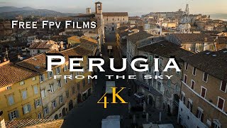 PERUGIA FROM THE SKY - FREE FPV FILMS