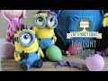 Minions: How to make a minion model using gum paste or fimo despicable me minions