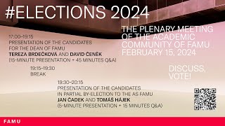 The Plenary Meeting of the Academic Community of FAMU 15/2/2024