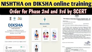 NISHTHA on DIKSHA online training, phase 2nd and 3rd started soon.....