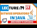Bitwise Operators In Java || Lec-14 || Java tutorial for beginners in Hindi || Java in Hindi ||