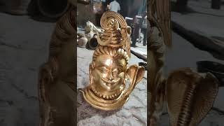 Brass Shiva Head Statue | Available on IndiaMART