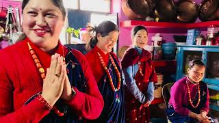 Nepal’s 1st home stay Sirubari  mero sasurali gaun ma ramailo gardai 🙏❤️💐💐