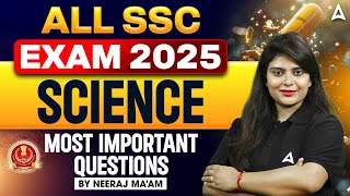 SSC CGL 2025 Classes | Most Important Questions For All SSC Exams | By Neeraj Ma'am