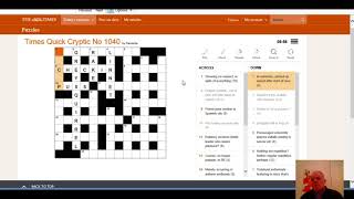 Beginner video: tackling the Times Quick Cryptic on 5th March