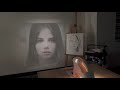 how to use an art projector using an artograph ez tracer projector