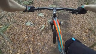 Mountain Biking Chatfield Hollow: 4/5/17 - GoPro