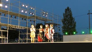 「渡衆 七番隊 扇傘」長浜あざいあっぱれ祭り2017 (ファイナル)