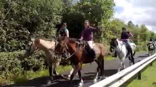 Nenagh Equestrian Centre Trek \u0026 BBQ August 2013