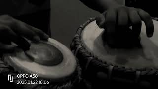 Gulabi sadi on tabla