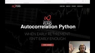 S&P500 Autocorrelation in Python
