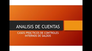 Analisis de cuentas