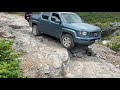 Honda Ridgeline on Black Bear Pass!