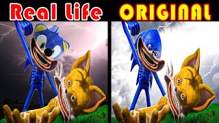 How did Shin Sonic kill Tails? - Sonic The Hedgehog 3 Animation | Sonic Original vs Plush Toys