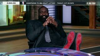 Perk really enjoyed his day alone in the LA studio | NBA Today | Malika Andrews on ESPN
