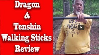 Cold Steel Dragon Walking Stick and Ten Shin Walking Stick Review