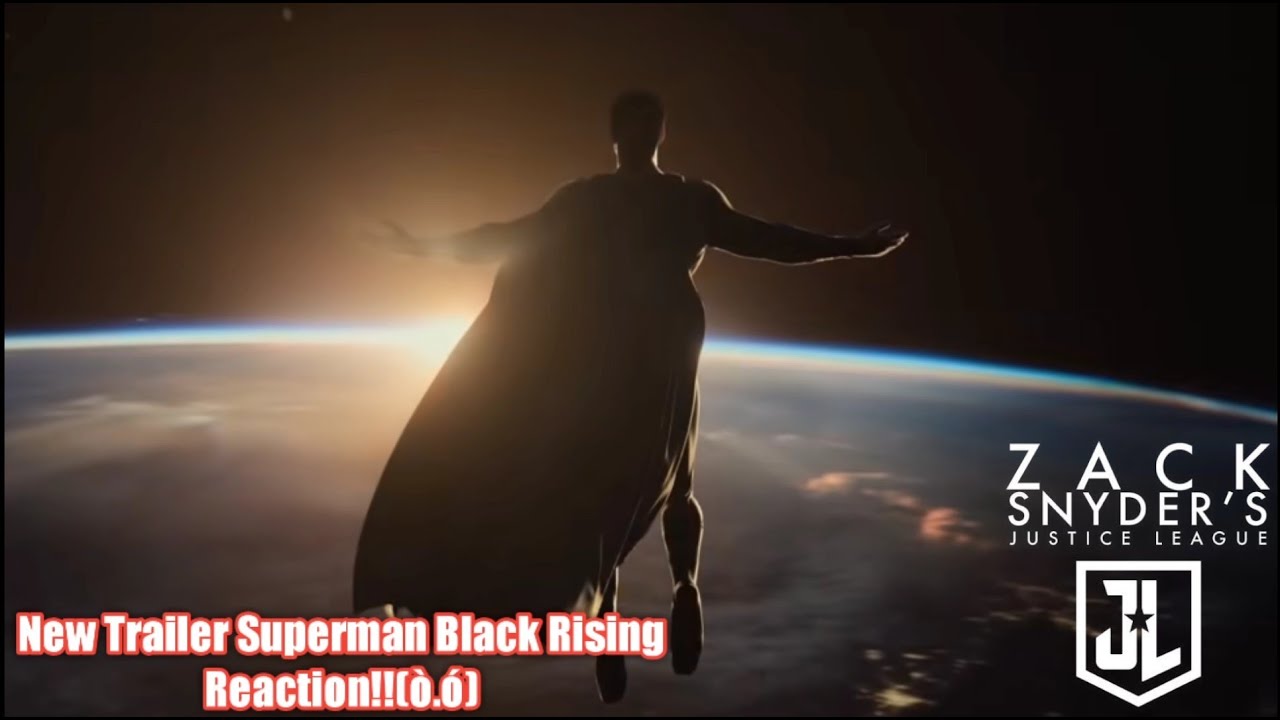 Superman Black Rising Flight Scene Zack Snyder S Justice League Youtube