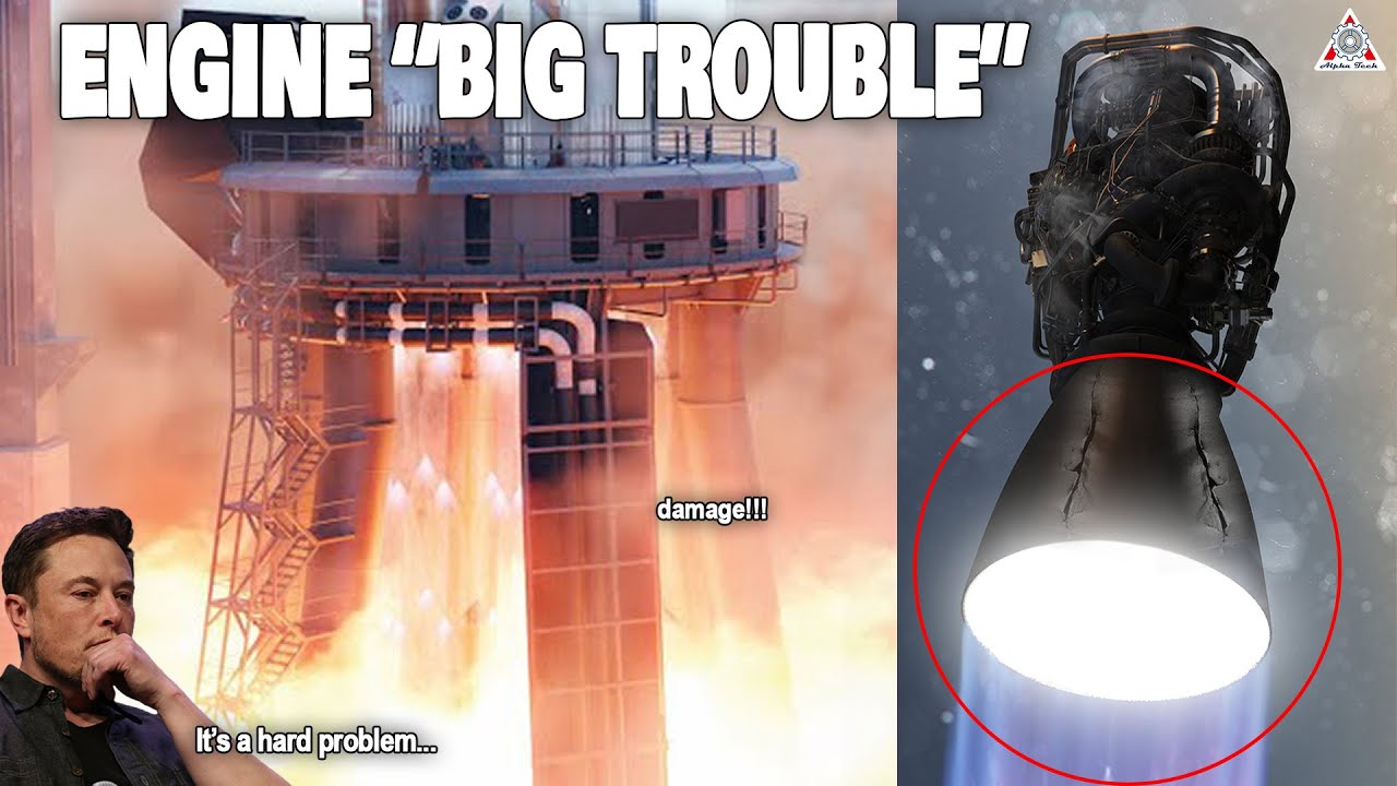 Spacex Raptor Engines Big Problem Youtube