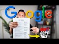 The Resume That Got Me Into Google