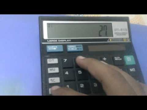 How to find cube root using a simple calculator How to find cube root using a simple calculator