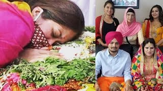 Sidhu Moose Wala Girlfriend/finance Breakdown and In Critical Condition at Sidhu's Last Rites