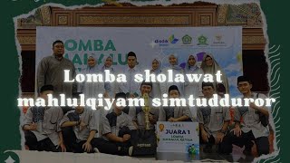 Man 1 Kota Sukabumi juara 1 “lomba sholawat mahlul qiyam simtudduror” tingkat provinsi di