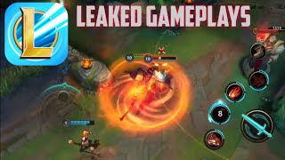 [LoL] Mobile Wild Rift: Leaked Gameplay Closed Beta Server | League of Legends Mobile