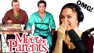 This is SO funny?! First time watching Meet The Parents (2000) Reactio