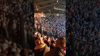 NEC fans singing Forza NEC