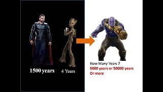 Character Ages In Avengers "Infinity  War"