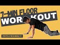 7 Min POTS Friendly Workout | Strength Building Floor Exercises