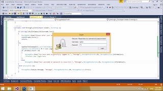 C# Tutorial : Create Login Form with My SQL | FoxLearn