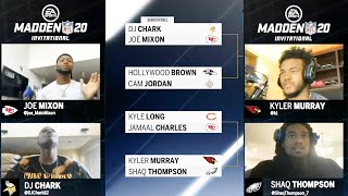 NFL Stars Compete in First Round of Madden '20 Invitational