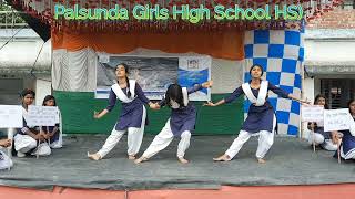 আমি কন্যাশ্রী আসল গানে | Palsunda Girls High school | 14th August 2023