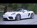 porsche 718 spyder vs 987.2 boxster spyder is newer always better