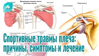 Спортивные травмы плеча: причины, симптомы и лечение