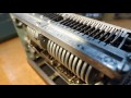 inside the facit tk mechanical calculator