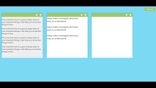 Notes App In JavaScript With Source Code | Source Code & Projects