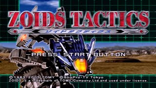 Zoids Tactics 2005 Playstation 2 Intro (50FPS) (HD) (Zoids Series 3)