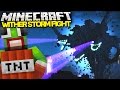 Minecraft: WITHER STORM BOSS BATTLE! | (Vanilla Minecraft Boss Fight)