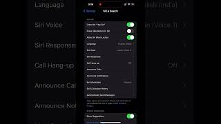 Listen For Siri or Hey Siri not Showing after ios update fix  #iphone #apple #ios17 #siri