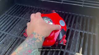 "My wife just got me the Grillbot and this is like the best gift ever"