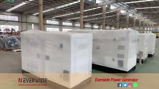 Everwide Power Silent Type Perkins Cummins Weichai Yuchai Diesel Generators