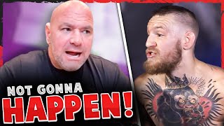 Dana White SHUTS DOWN Conor McGregor's request to fight Dustin Poirier before Jan, Khabib UFC 254