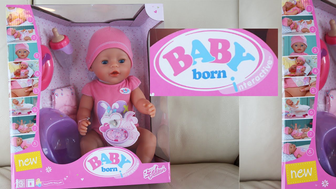 Baby Born Unboxing - YouTube